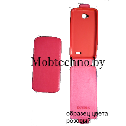 Alcatel One Touch Idol 6030 чехол-книга Experts, розовый