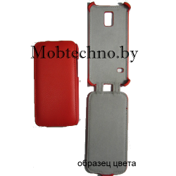 Philips S308 чехол-книга Armor (красный)
