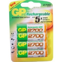 GP 2700 mAh аккумулятор перезаряжаемый