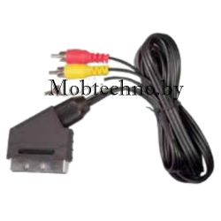 Шнур Scart-3RCA Rexant 1 м 17-0201-7