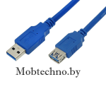 Шнур штекер USB A 3.0-гнездо USB A Rexant 0,75м 18-1612