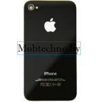Apple iPhone 4 задняя крышка оригинал (черый)
