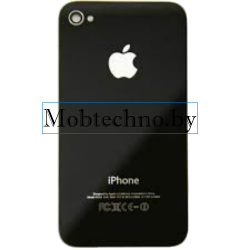 Apple iPhone 4S задняя крышка оригинал (черный)