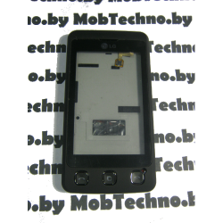 LG KP500 корпус в сборе (копия), черный