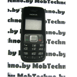 Nokia 1209 корпус в сборе с кнопками, черный