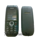 Nokia 1616 корпус с кнопками в сборе (копия), черный
