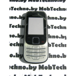 Nokia 2330 корпус в сборе с кнопками (копия), серый