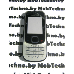 Nokia 2330 корпус в сборе с кнопками (копия), серый