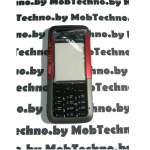 Nokia 5310 корпус в сборе с кнопками (копия), черно-красный