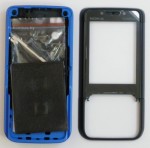Nokia 5610 корпус в сборе с кнопками (копия), черно-синий