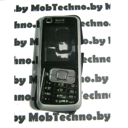 Nokia 6120c корпус в сборе с кнопками, черный
