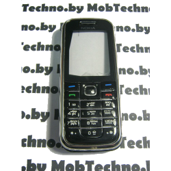 Nokia 6233 корпус в сборе с кнопками (копия), черный