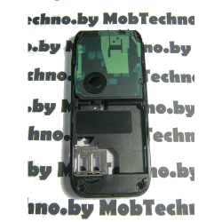 Nokia 6233 средняя часть с динамиками (копия), черный