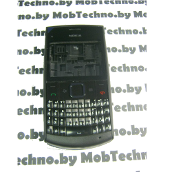 Nokia X2-01 корпус в сборе с кнопками (копия), черный