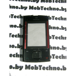 Nokia X3-00 корпус в сборе с кнопками (копия), черный