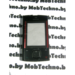 Nokia X3-00 корпус в сборе с кнопками (копия), черный