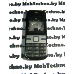 Nokia C5-00 корпус в сборе с кнопками (копия), серый