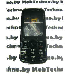 Nokia N79 корпус в сборе с кнопками (копия), черный
