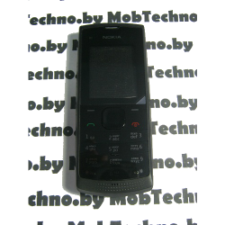 Nokia X1-01 корпус в сборе с кнопками (копия), черный