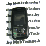 Samsung E250 корпус в сборе (копия) с кнопками, черный
