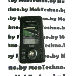 Sony Ericsson S500 корпус в сборе с кнопками (копия), черный