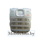 Nokia 1200 клавиатура (русско-латинская) оригинал, серый