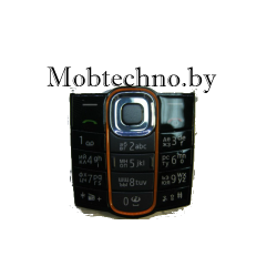 Nokia 2600c клавиатура (русско-латинская) оригинал, черный