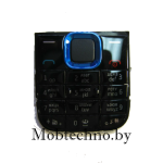 Nokia 5130 клавиатура (русско-латинская) оригинал, черно-синий