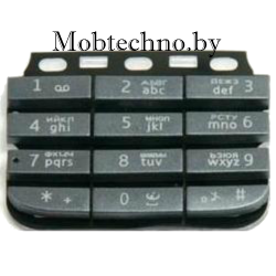 Nokia Asha 300 клавиатура оригинальная (графитовый)