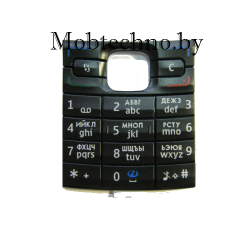 Nokia E50 клавиатура (русско-латинская) оригинал, черный
