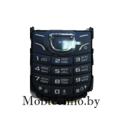 Samsung E1232D клавиатура (русско-латинская) оригинал, синий