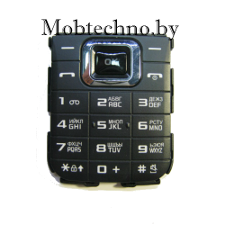 Samsung E2100B клавиатура (русско-латинская) оригинал, черный