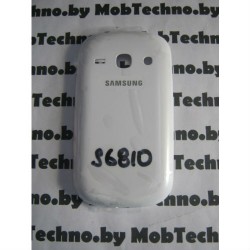 Samsung Galaxy Fame S6810 крышка аккумуляторная белая (оригинал)