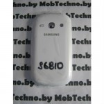 Samsung Galaxy Fame S6810 крышка аккумуляторная белая (оригинал)