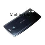 Sony Ericsson Xperia arc LT15i крышка аккумуляторная темно-синяя (оригинал)