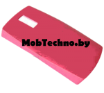 Nokia Asha 205 крышка аккумуляторная оригинал, розовый