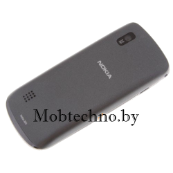 Nokia Asha 300 крышка аккумуляторная оригинал, цвет-графитовый