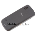 Nokia Asha 300 крышка аккумуляторная оригинал, цвет-графитовый