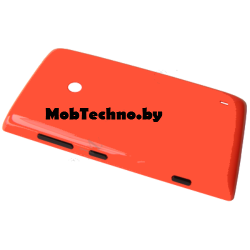 Nokia Lumia 520 крышка аккумуляторная оригинал, оранжевая
