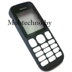Nokia 101 передняя панель оригинал, черный