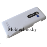 Nokia Asha 206 Dual Sim крышка аккумуляторная (белый)