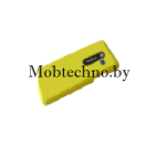 Nokia Asha 206 Dual Sim крышка аккумуляторная (желтый)