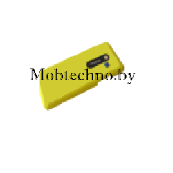 Nokia Asha 206 Dual Sim крышка аккумуляторная (желтый)