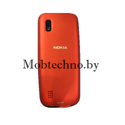 Nokia Asha 300 крышка аккумуляторная оригинал (красный)