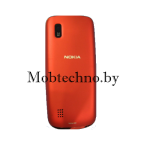 Nokia Asha 300 крышка аккумуляторная оригинал (красный)