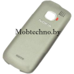 Nokia C1-01 крышка аккумуляторная оригинал (серый)