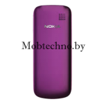 Nokia C1-02 крышка аккумуляторная оригинал (фиолетовый)