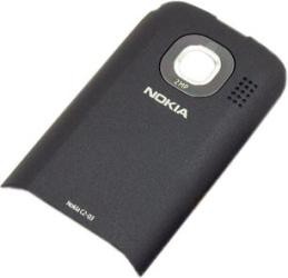 Nokia C2-03 крышка аккумуляторная оригинал (черный)