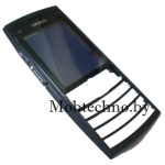 Nokia X2-02 передняя панель оригинал (черный)