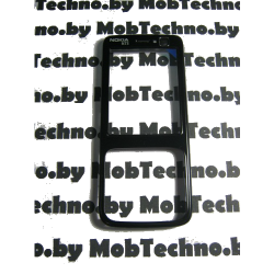 Nokia N73 передняя панель оригинал (черный)